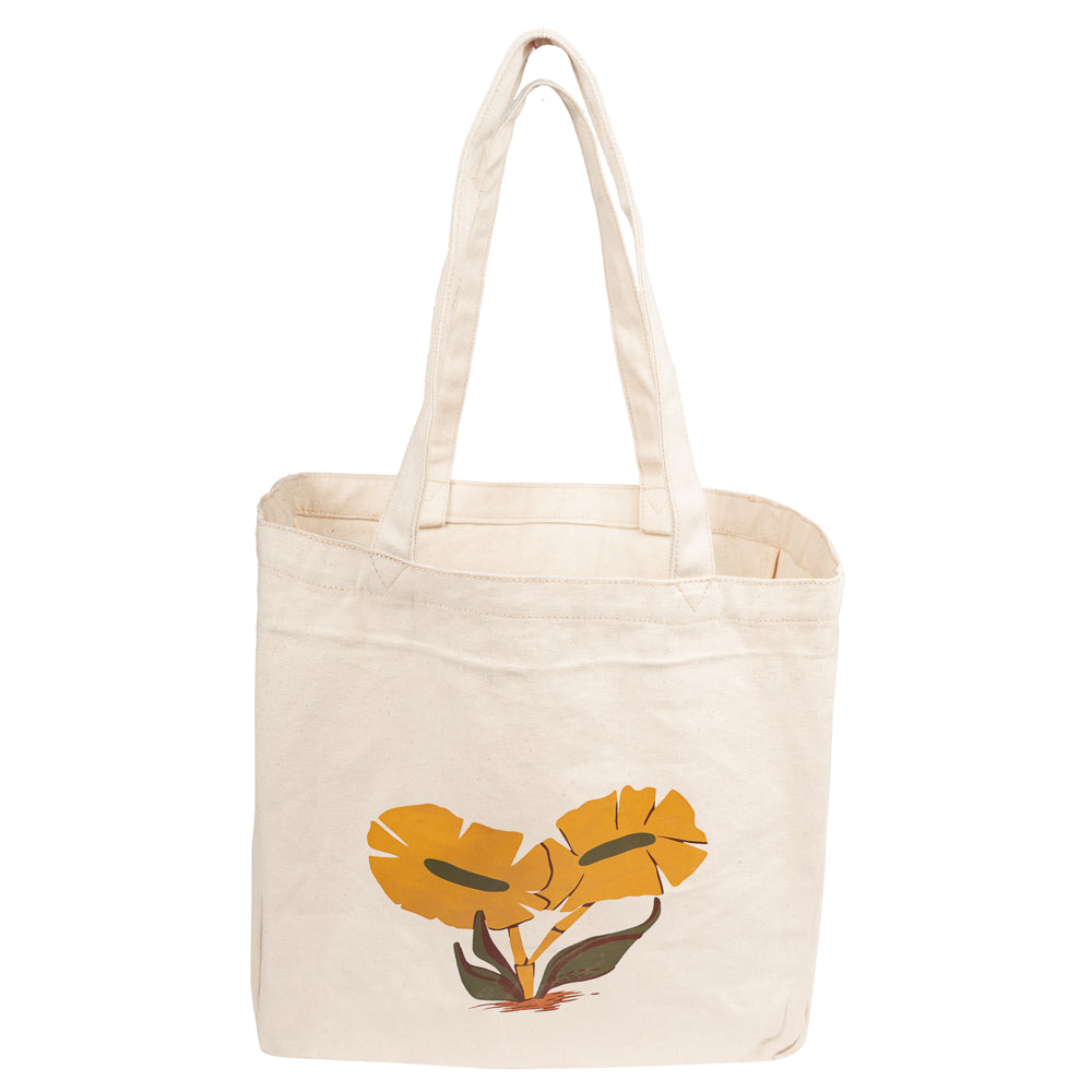 Premium polyester tote bag - vintage art #101 the seasons