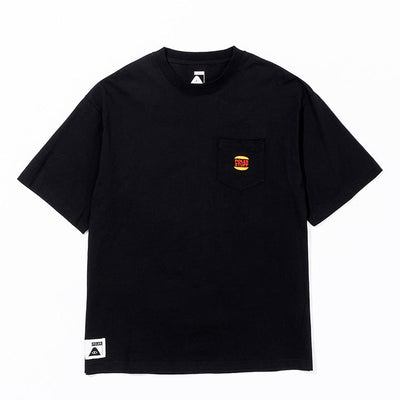 STEAMED HAMS POCKET RELAX FIT TEE product Black L 