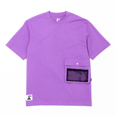 Max Weight D/Pocket Tee product PURPLE S 