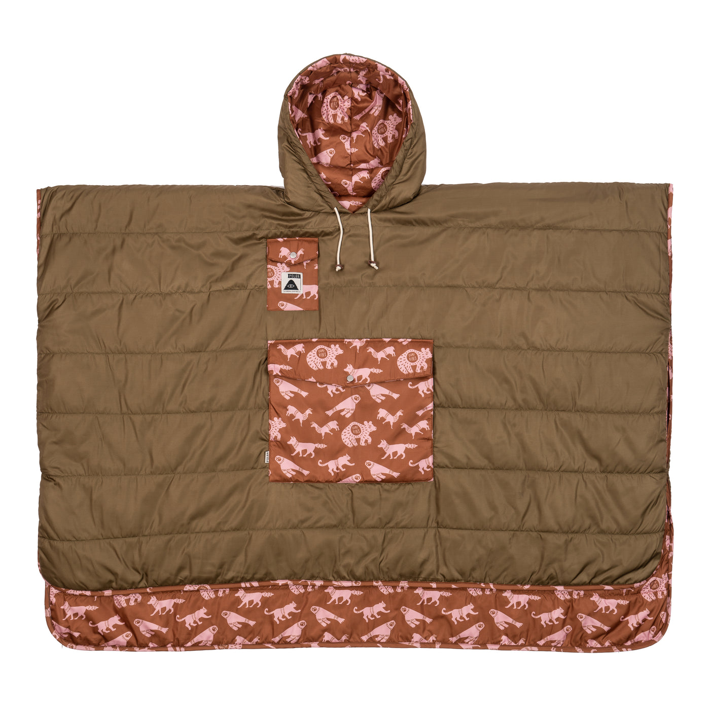 Poncho - Critter Brown product   