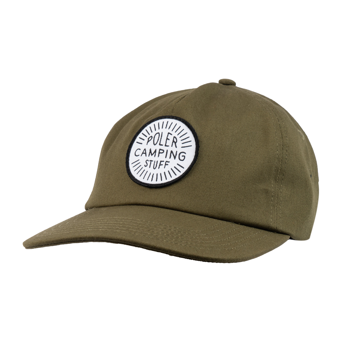 Camping Stuff Patch Hat product OLIVE O/S 