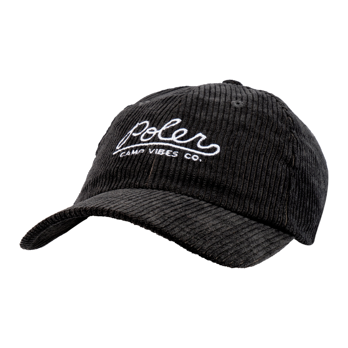 Cord Dad Hat product Black O/S 