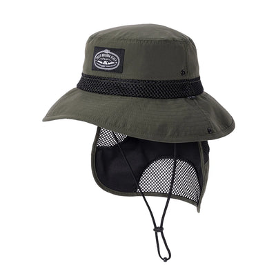 2WAY SUNGUARD LONG BRIM HAT HEADWEAR OLIVE