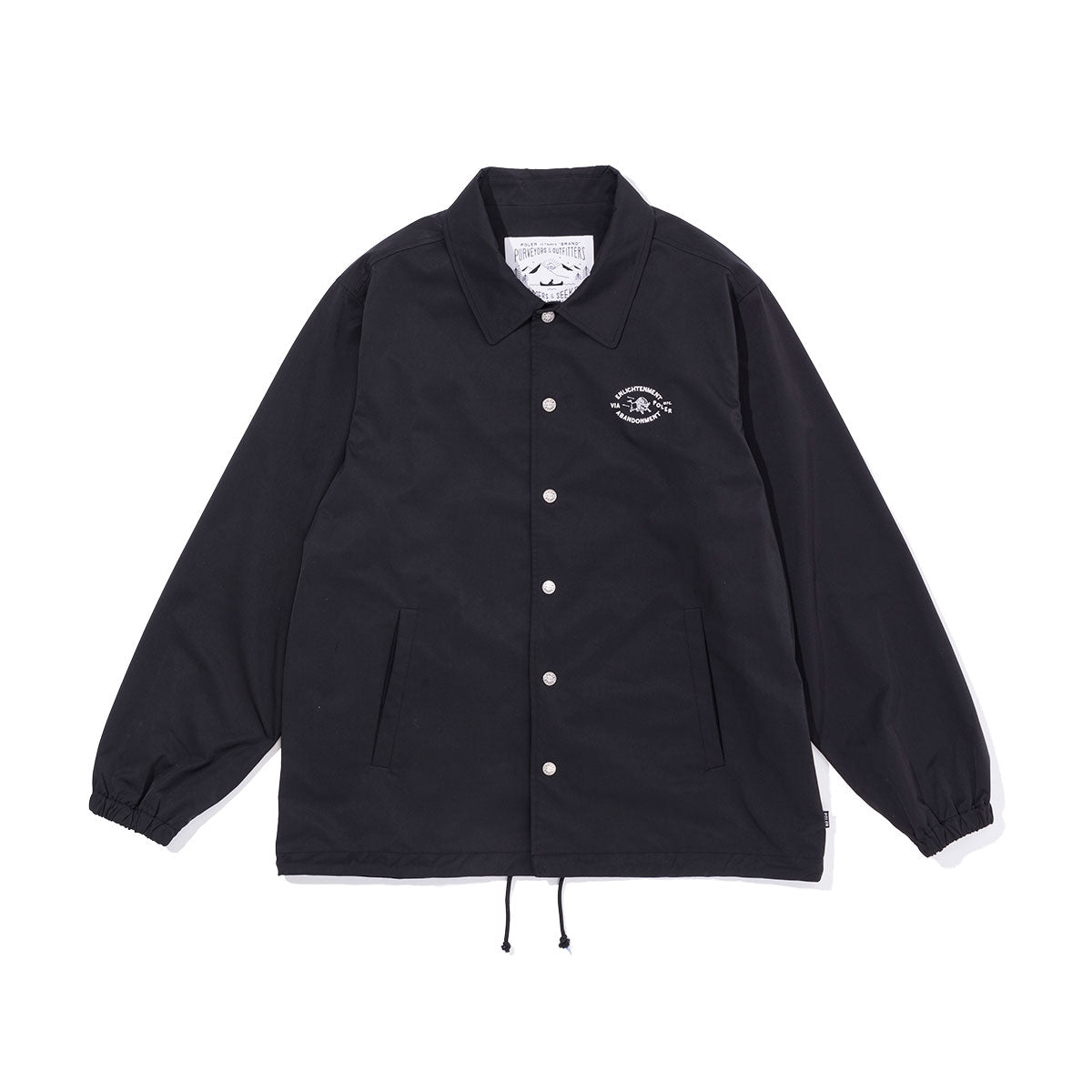 ENLIGHTENMENT COACH JACKET OUTERWEAR L BLACK