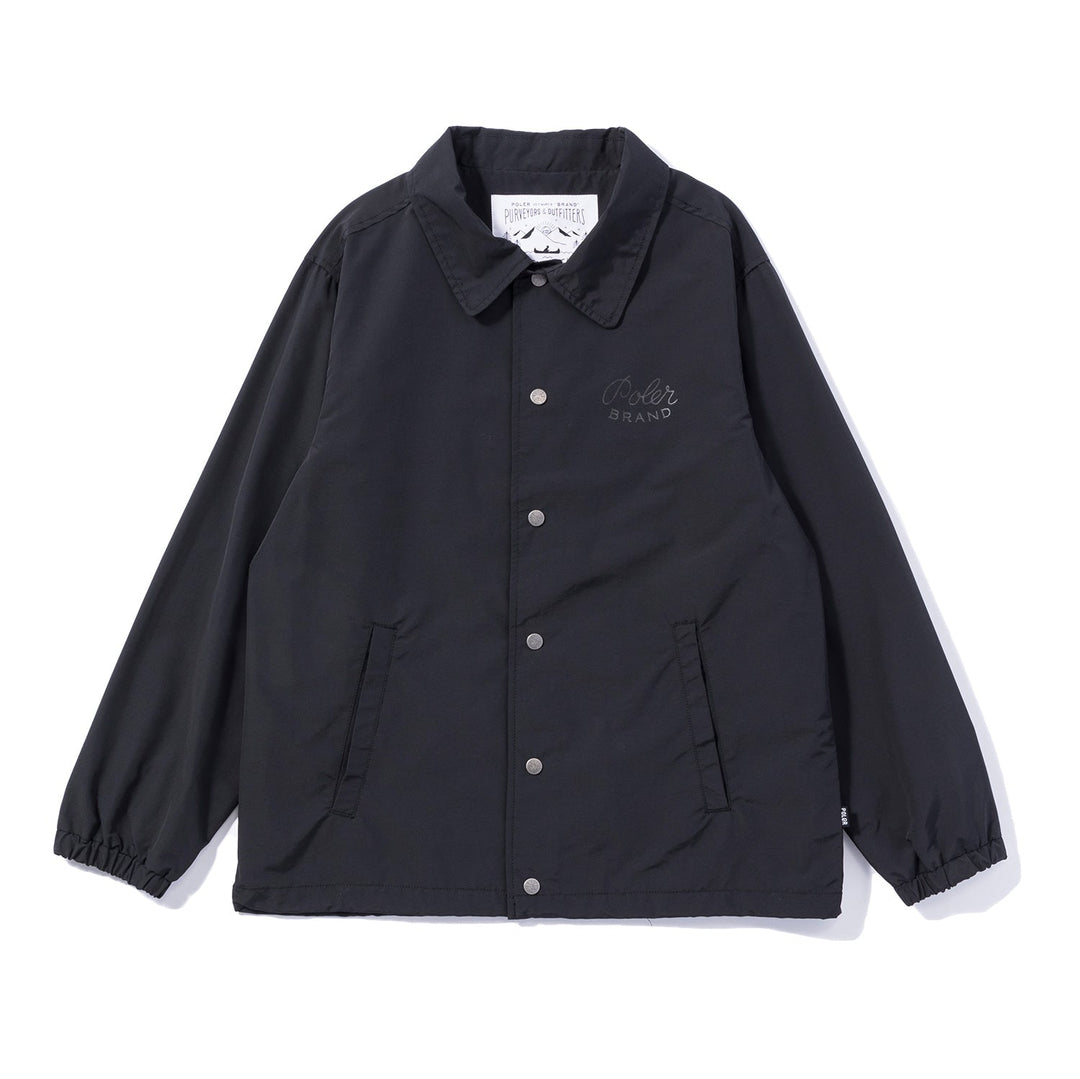 60/40 Coach Jacket - black Outerwear S BLACK