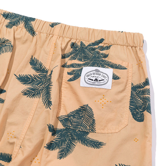 Shirring Nylon Shorts Pants + Shorts