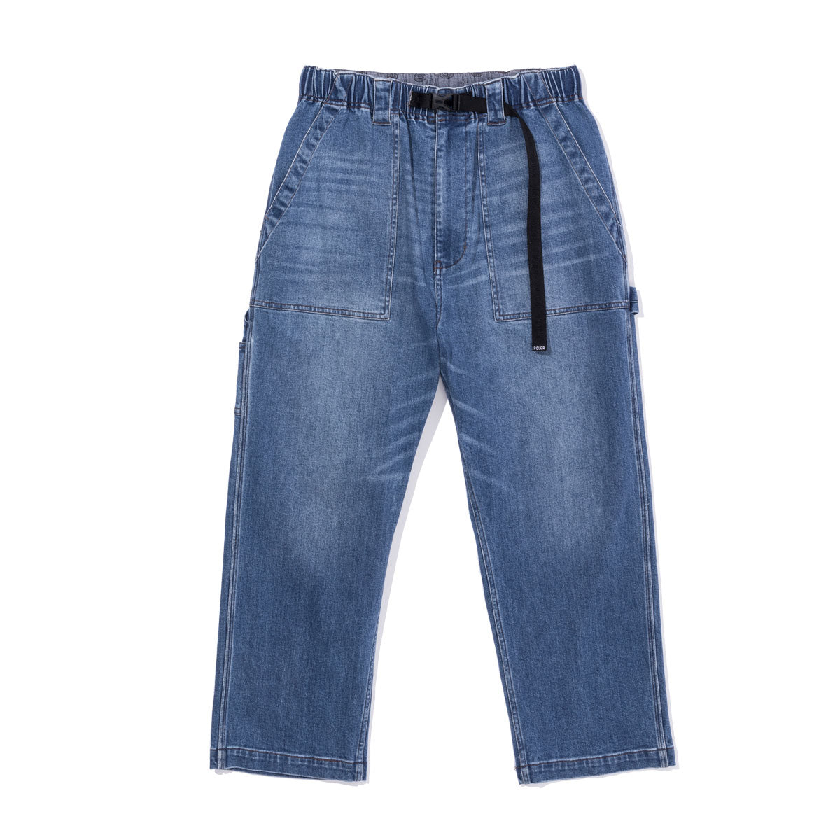 大人も着やすいシンプルファッション STRETCH DENIM PAINTER PANTS – Poler パンツ
