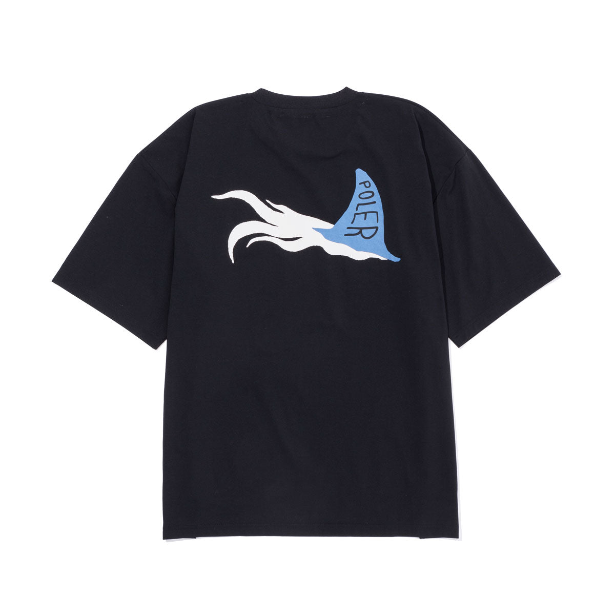 FURRY FONT QUICK DRY TEE SURF GOODS S BLACK