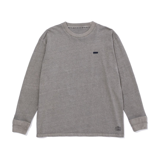 PRM Pigment Dye Long-Sleeved Tee Shirts S ASH GRAY