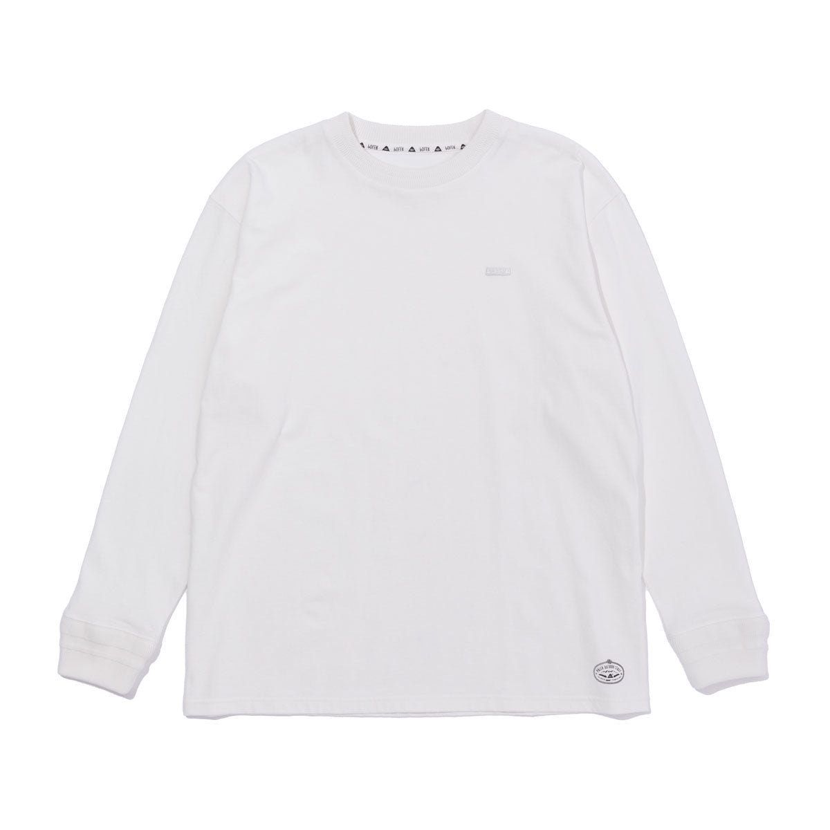 PRM PIGMENT DYE LSTEE TEE SHIRTS S WHITE