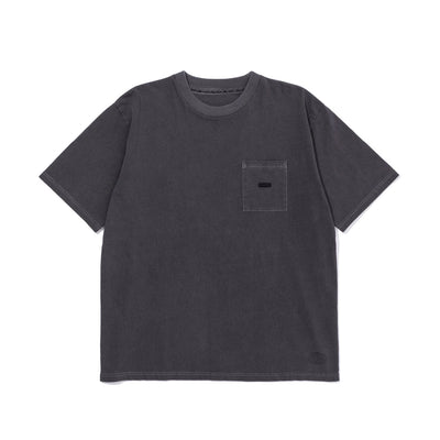 PRM PIGMENT DYE TEE TEE SHIRTS S ASH BLACK