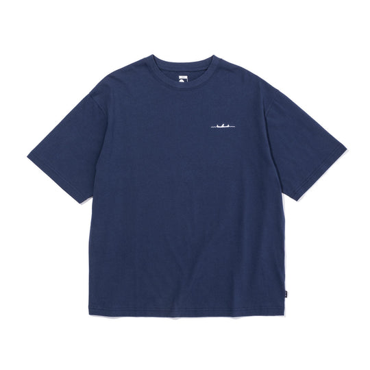 CAMP VIBES Label Relax Fit Tee Shirts