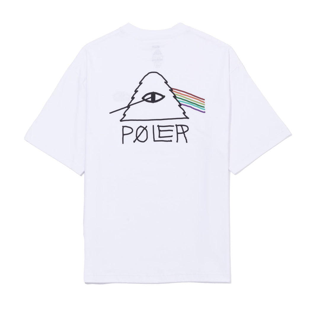 Psychedelic Relax Fit Tee Shirts M WHITE