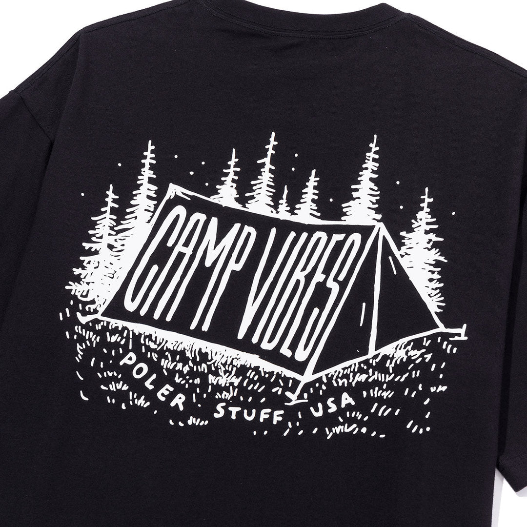 CAMP VIBES Poler Tent Pocket Tee Shirts