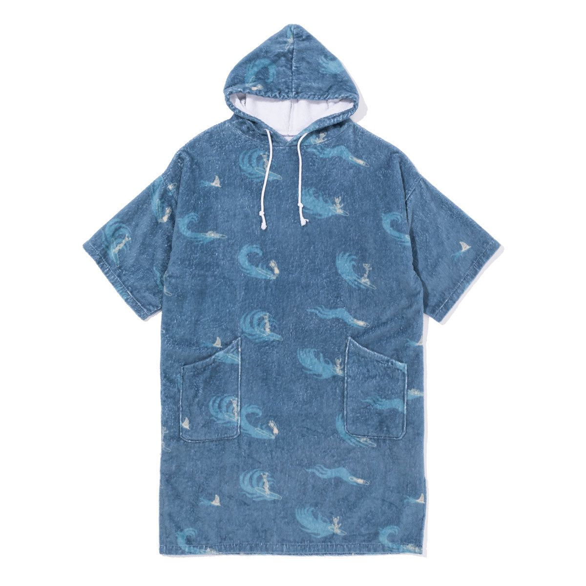 POLER CHANGING PONCHO BLUE SURF GOODS BLUE