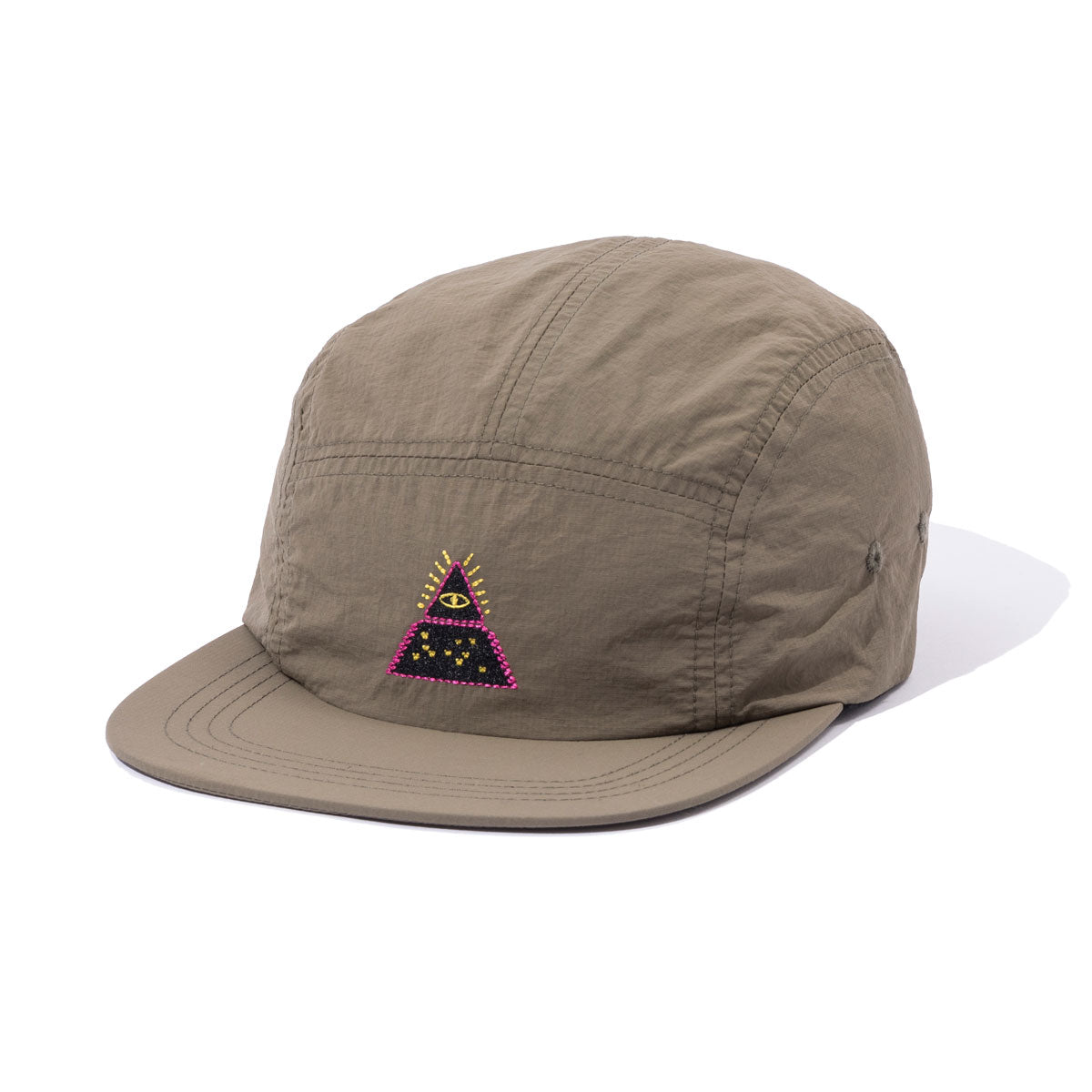 EUREKA EMB 5P CAP HEADWEAR OLIVE