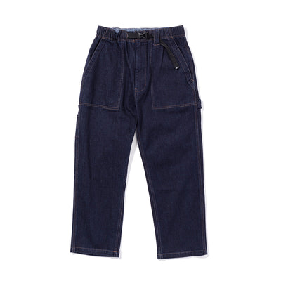 STRETCH DENIM PAINTER PANTS PANTS & SHORTS S INDIGO BLUE