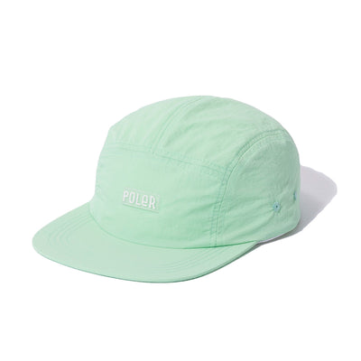 FURRY FONT NYLON 5P CAP HEADWEAR LT.GREEN