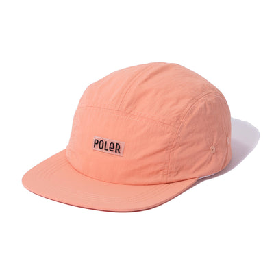 FURRY FONT NYLON 5P CAP HEADWEAR LT.ORANGE