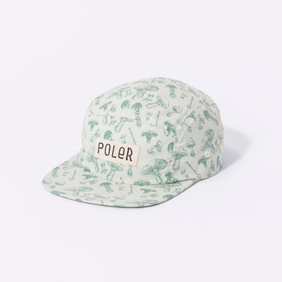 ALL OVER 5PANEL CAP NATURAL HEADWEAR NATURAL