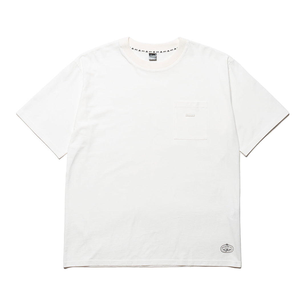 PRM Pigment Dye Tee Shirts S WHITE