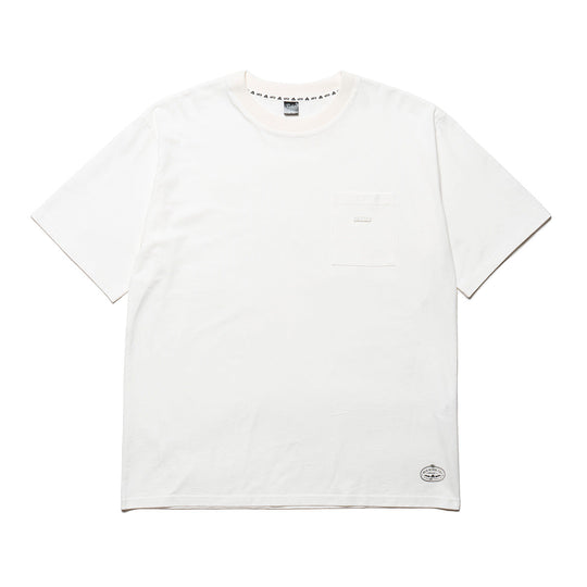 PRM Pigment Dye Tee Shirts S WHITE