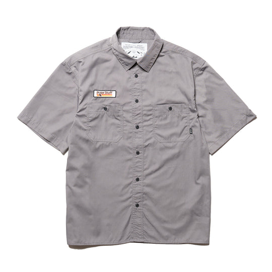 Poler S/S Relax Work Shirt - grey Shirts S GRAY