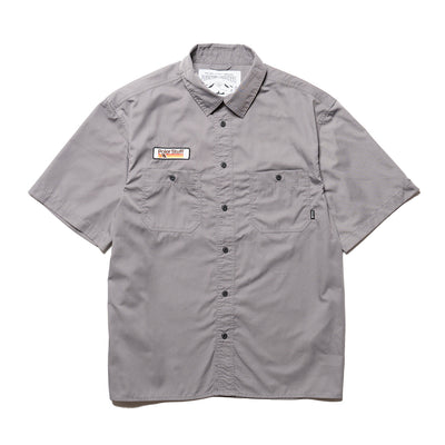 POLER S/S RELAX WORK SHIRT SHIRTS S GRAY