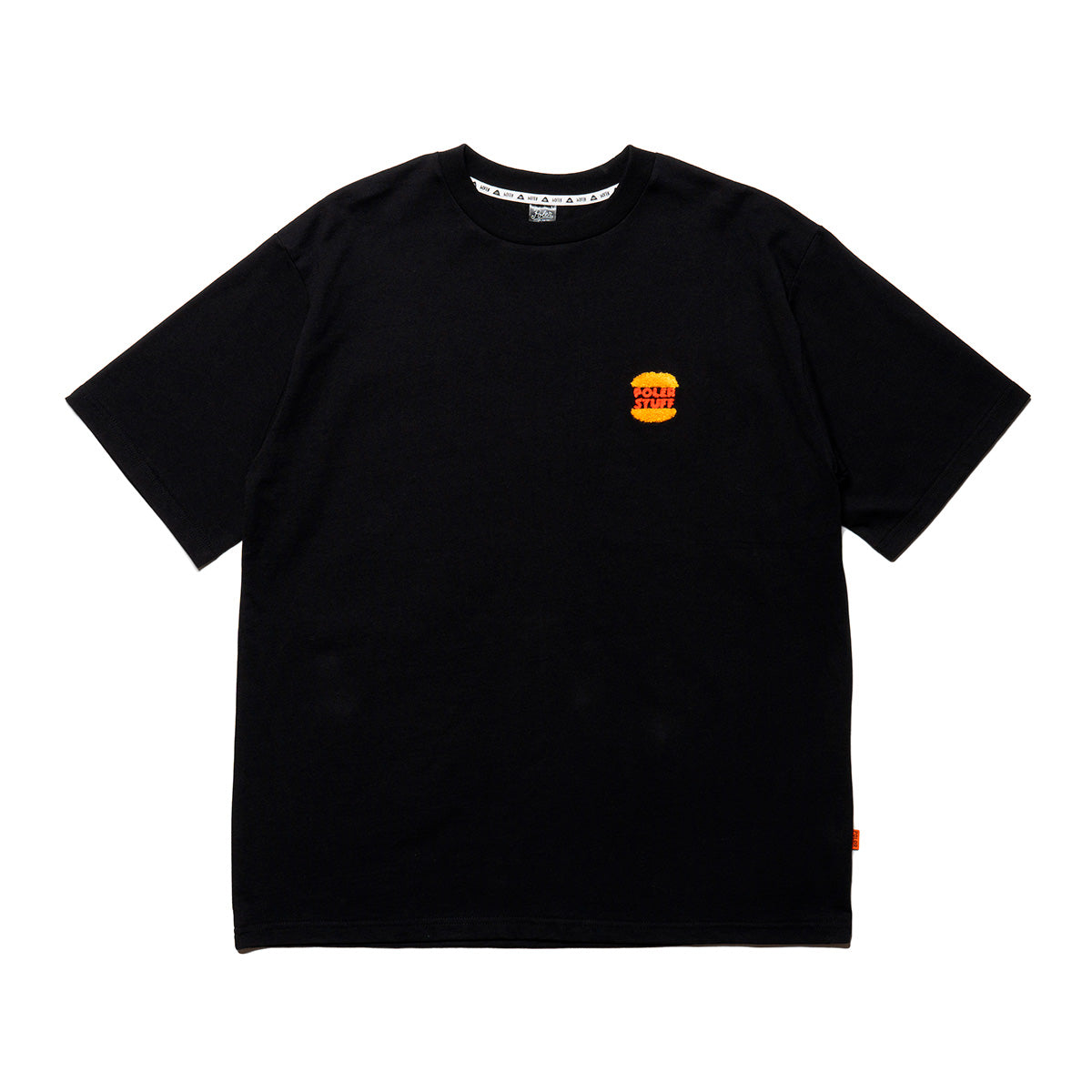 PRM WASH STEAMED HAMS CHENILLE EMB TEE TEE SHIRTS M BLACK