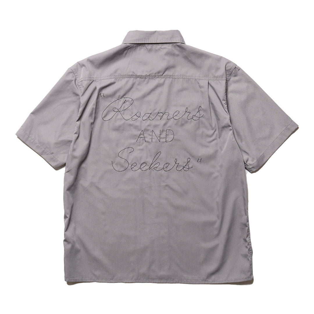 Poler S/S Relax Work Shirt - grey Shirts