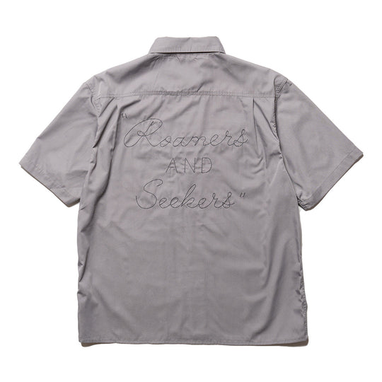 Poler S/S Relax Work Shirt - grey Shirts