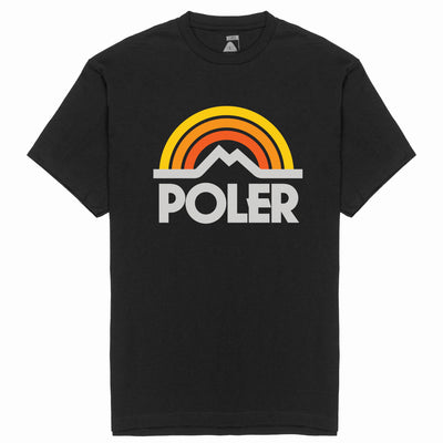 MOUNTAIN RAINBOW TEE product Black S 