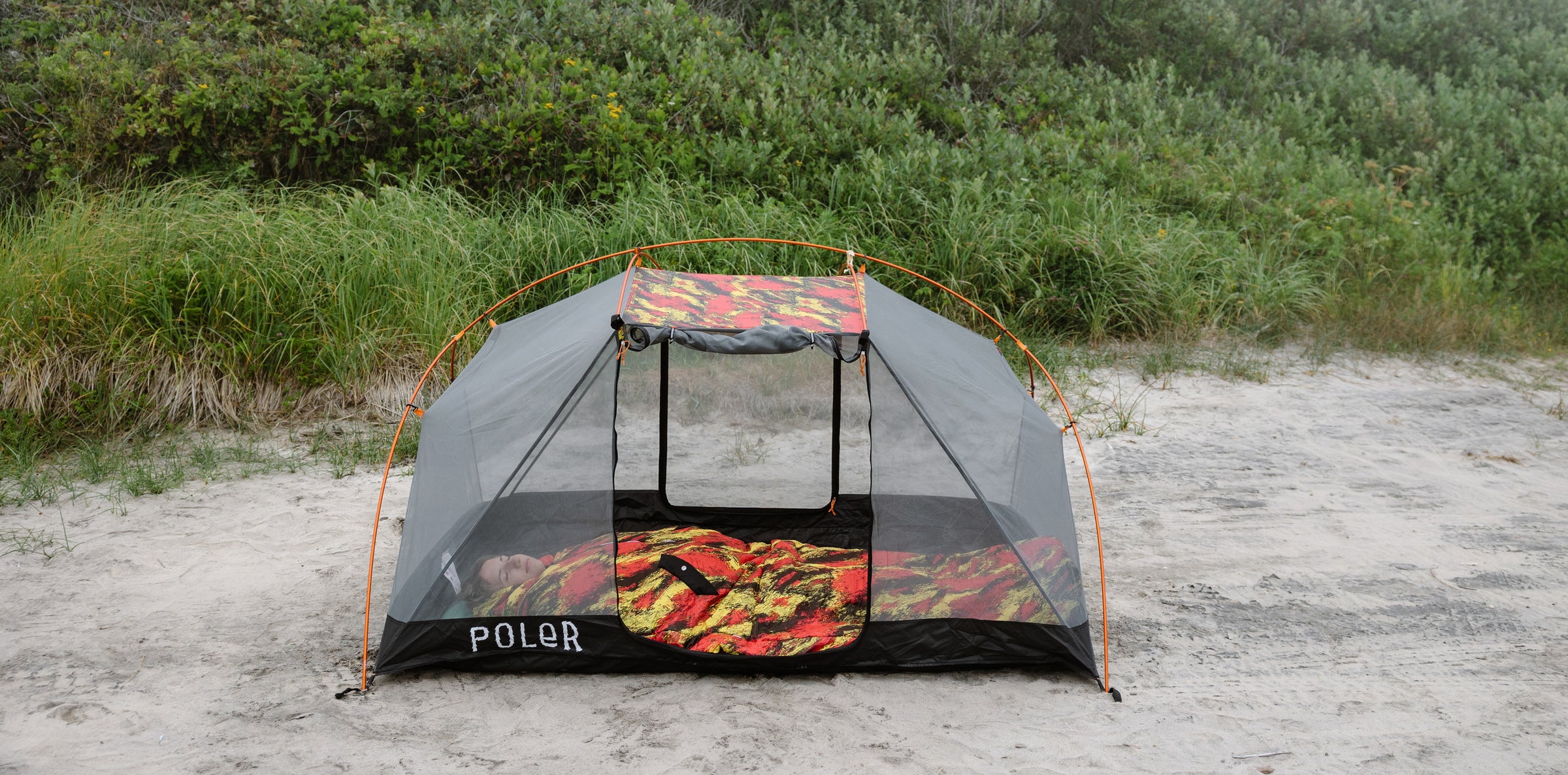 CAMP VIBES Reversible Napsack - CK Wash – Poler