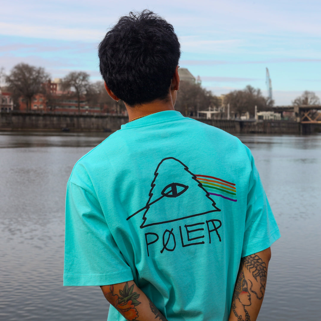 Psychedelic Relax Fit Tee Shirts