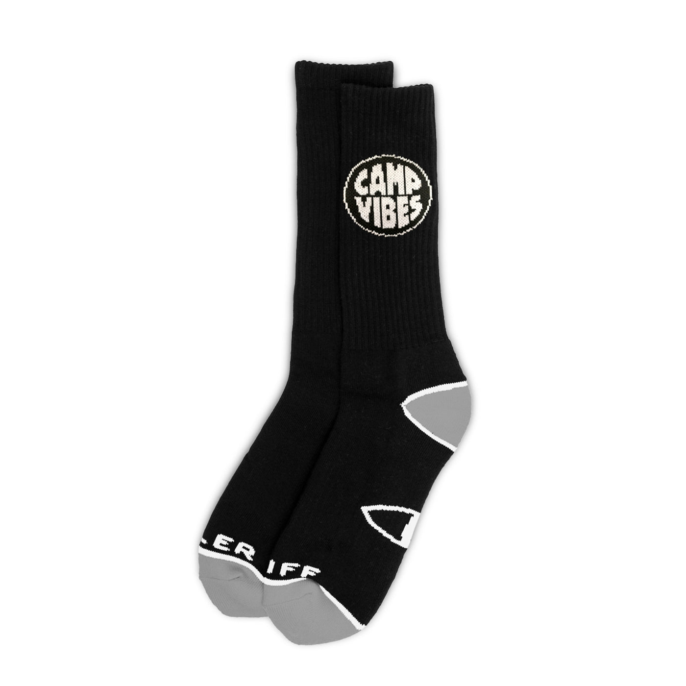 CAMP VIBES BASIC SOCK product Black O/S 