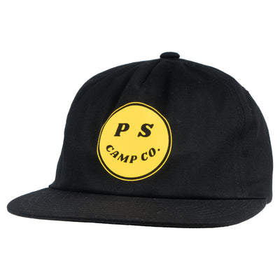 Happy Camper Hat product Black O/S 