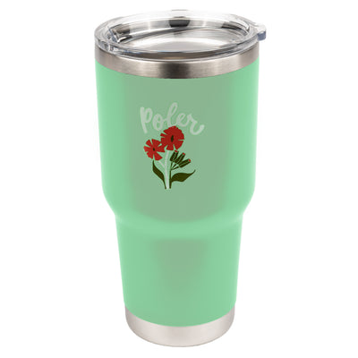 30 Oz Stainless Steel Tumbler Drinkware MINT O/S 