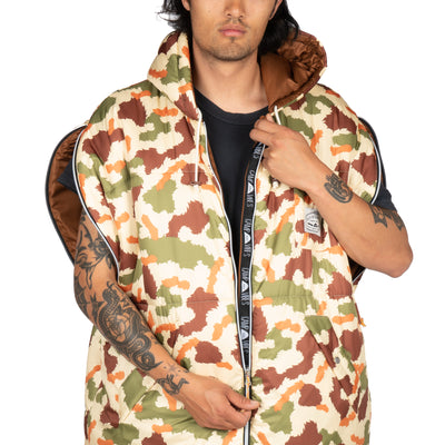 Reversible Napsack- Furry Camo Sand Napsacks   