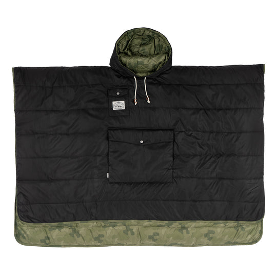 Reversible Poncho - furry camo Ponchos