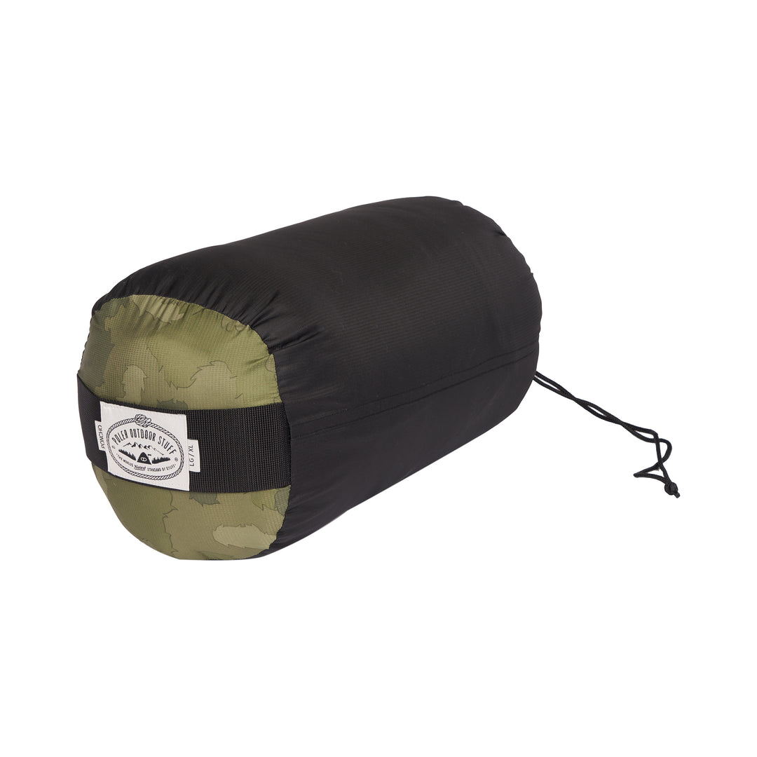 Reversible Poncho - furry camo Ponchos