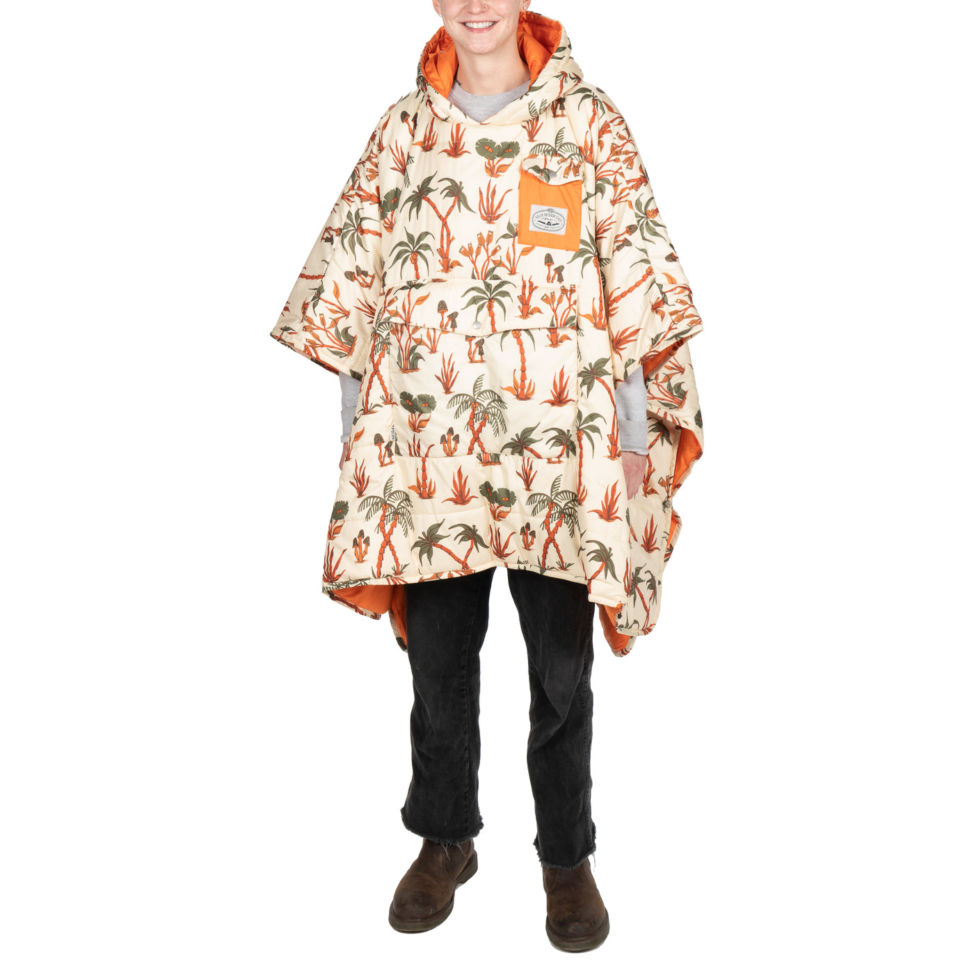 Reversible Poncho - Trader Rick Sand Poncho   