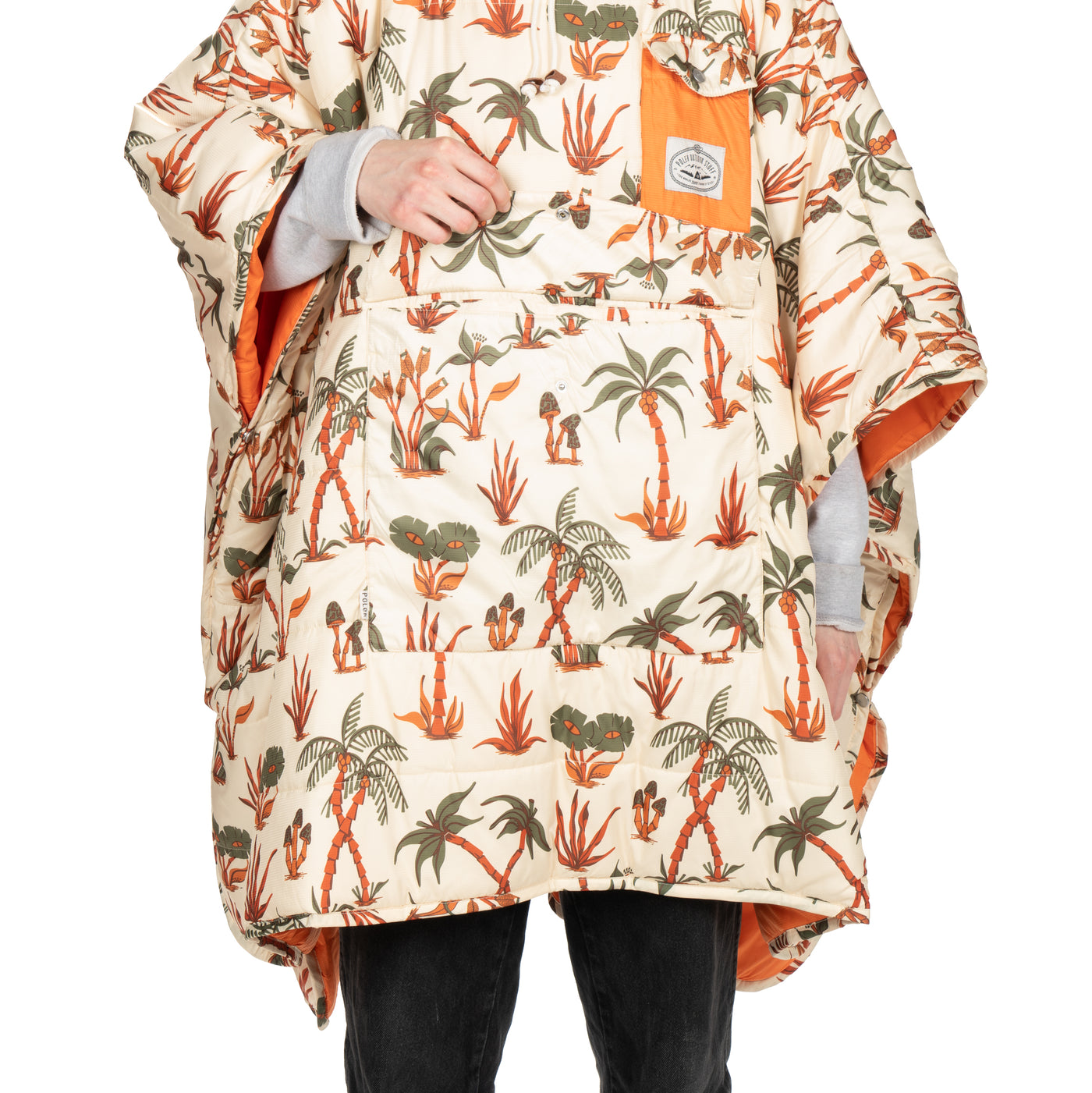 Reversible Poncho - Trader Rick Sand Poncho   