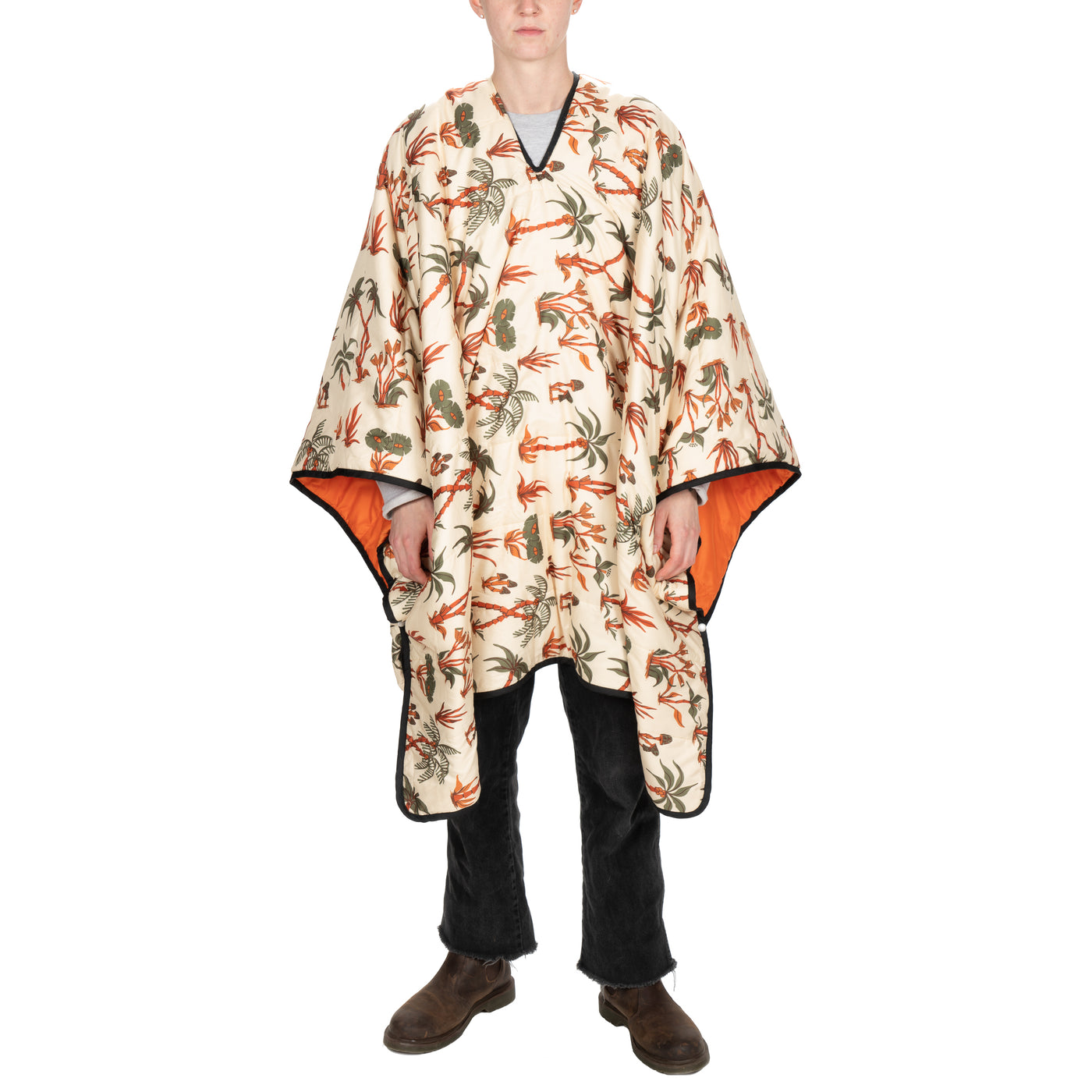 Campforter Puffy Blanket - Trader Rick Sand/Orange product   