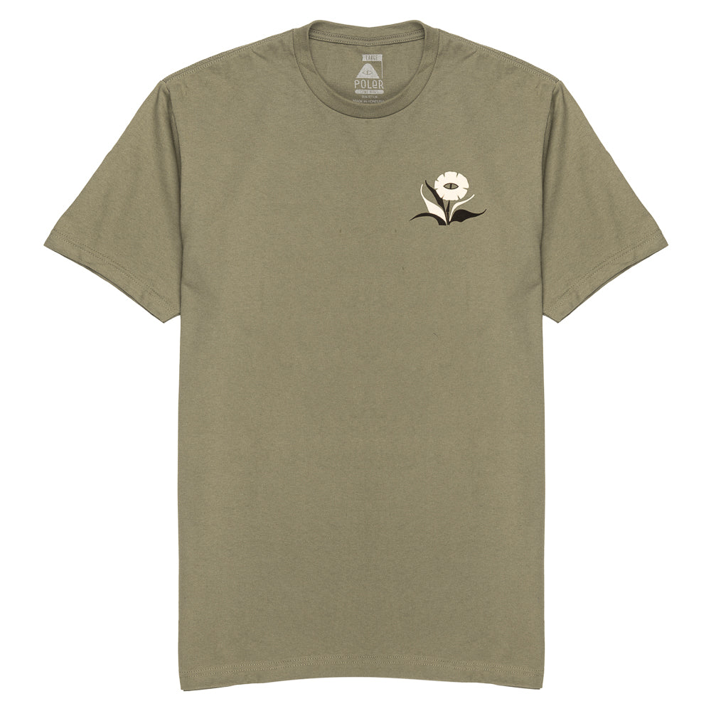 Floral Vibes Tee Tee MILITARY GREEN S 