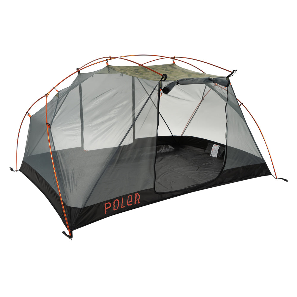 CAMP VIBES 2-Person Tent - furry camo Tents