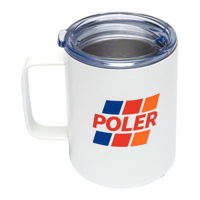 Poler Insulated Mug product TRD White O/S 