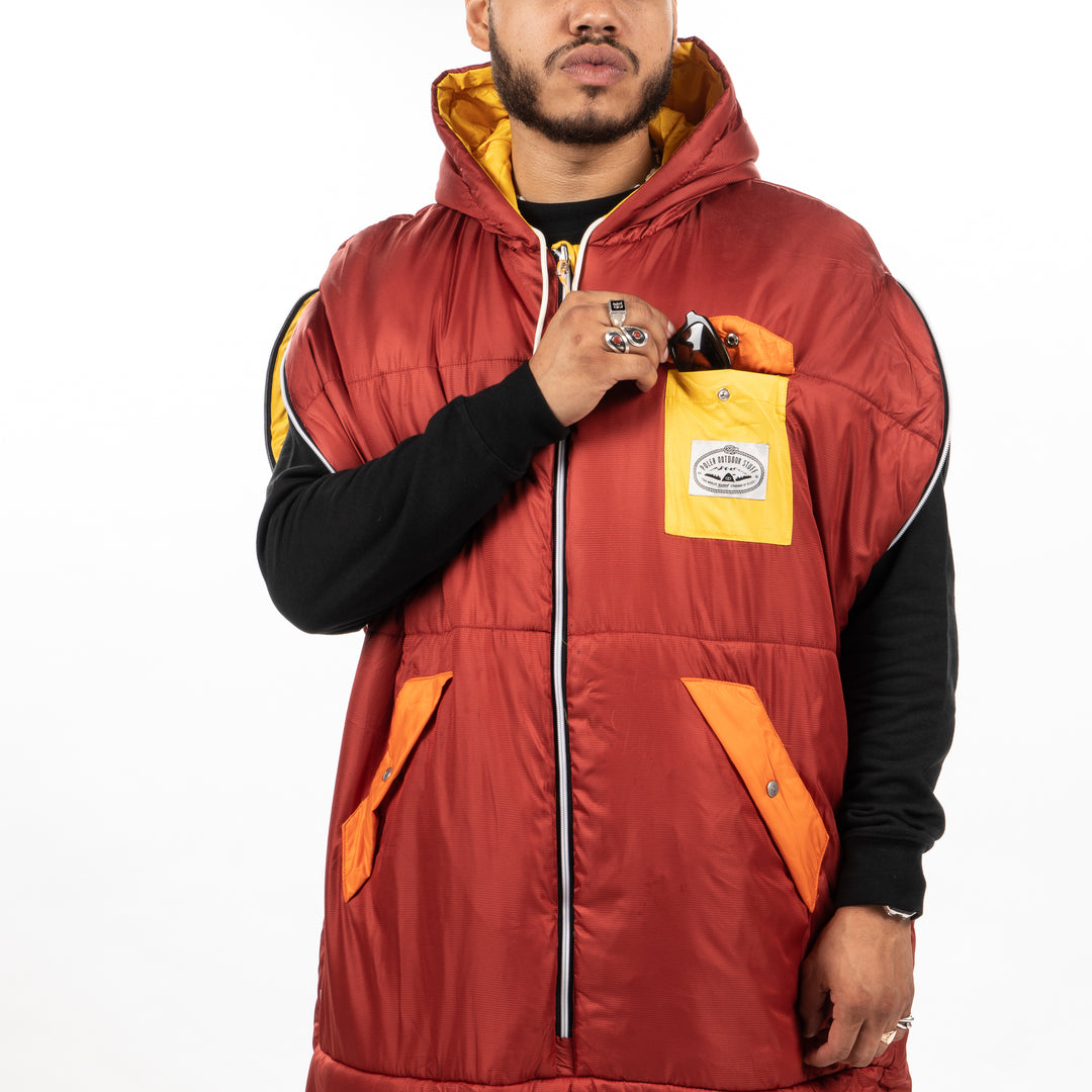 Reversible Napsack - Sunrise Orange Napsacks   