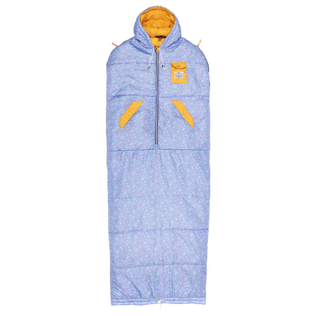 CAMP VIBES Reversible Napsack - ski splatter Napsacks SKI SPLATTER S