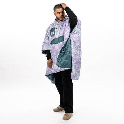 Poncho - Acid Wash Poncho   