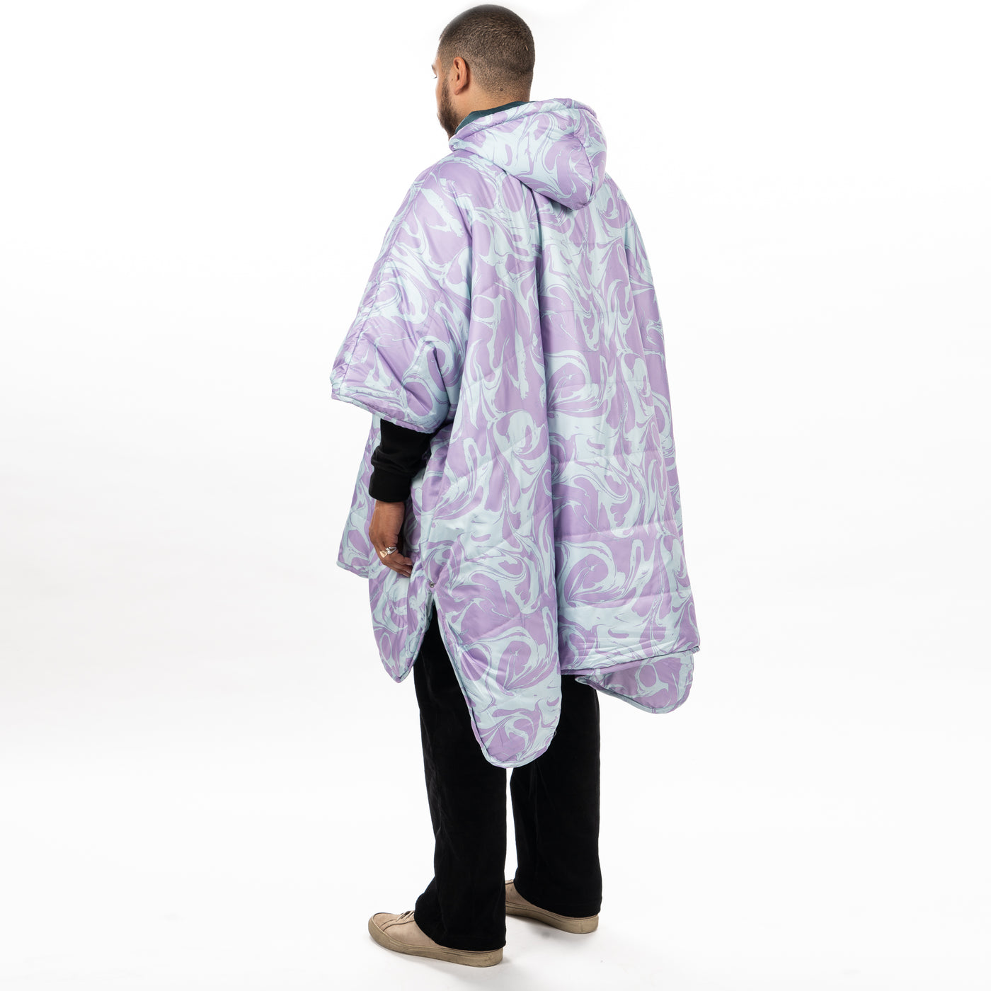 Poncho - Acid Wash Poncho   